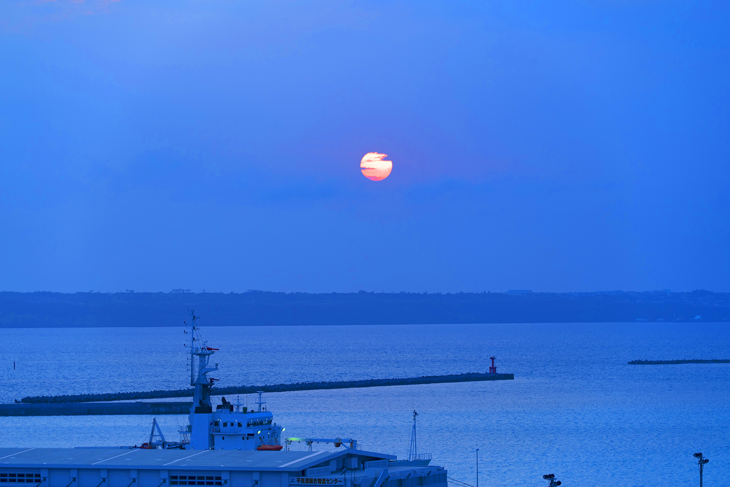 미야코지마 석양