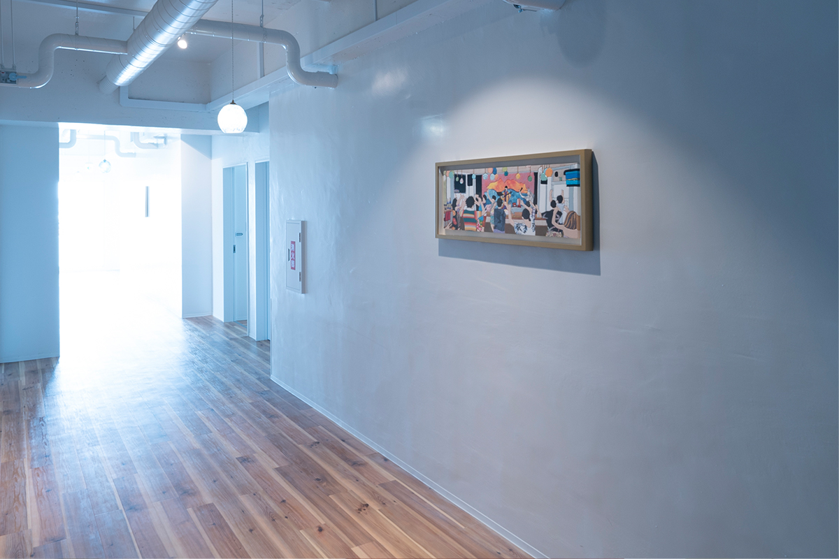 호텔 복도 아트