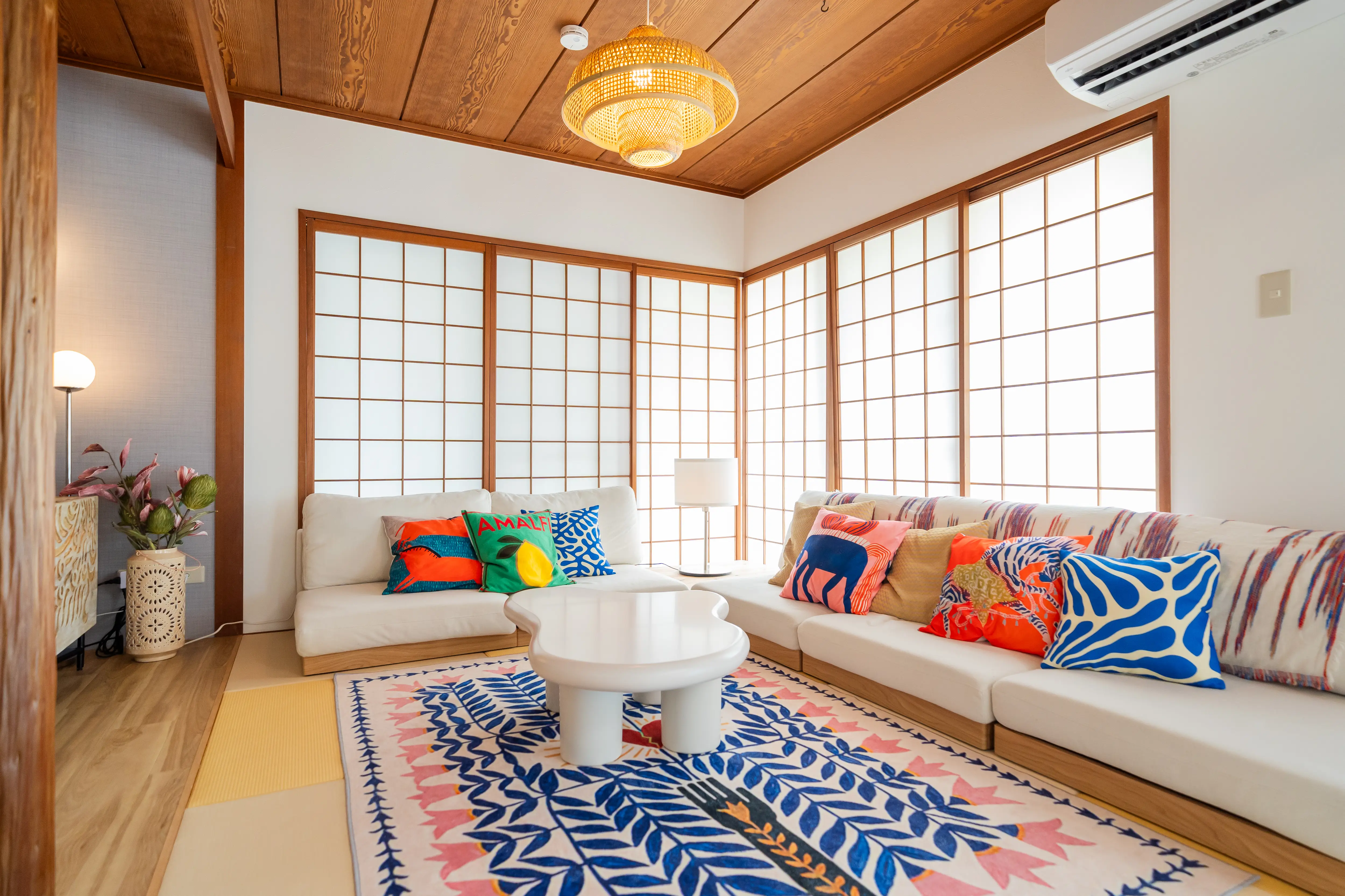 アーティスティックなリビング