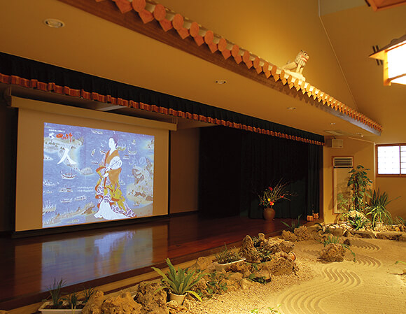 요츠타케 내부 시어터석