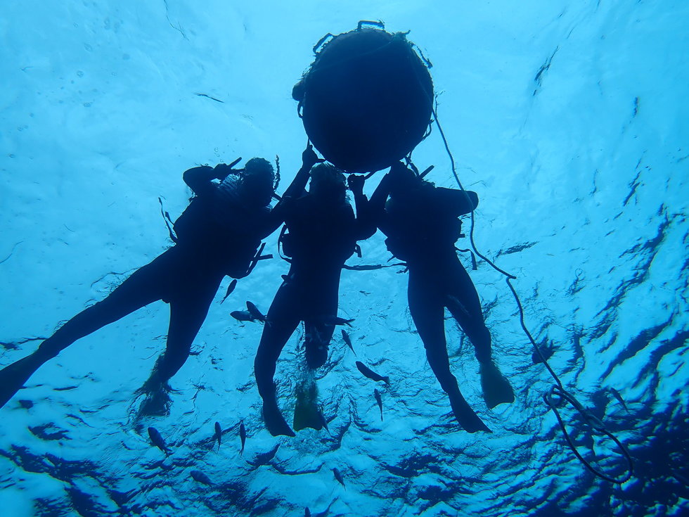 푸른동굴 스노클링 2