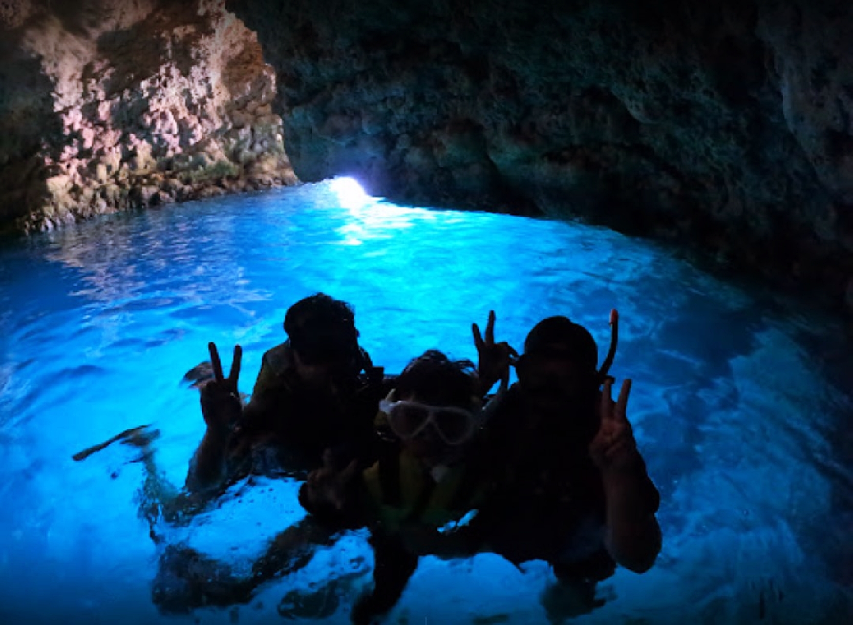 푸른동굴 스노클링 6