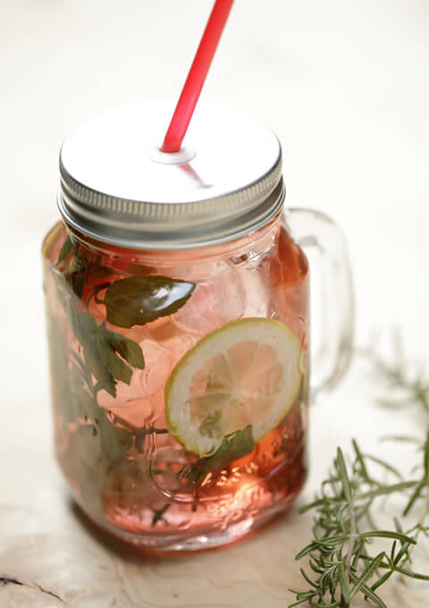 べに&レモンハーブティー