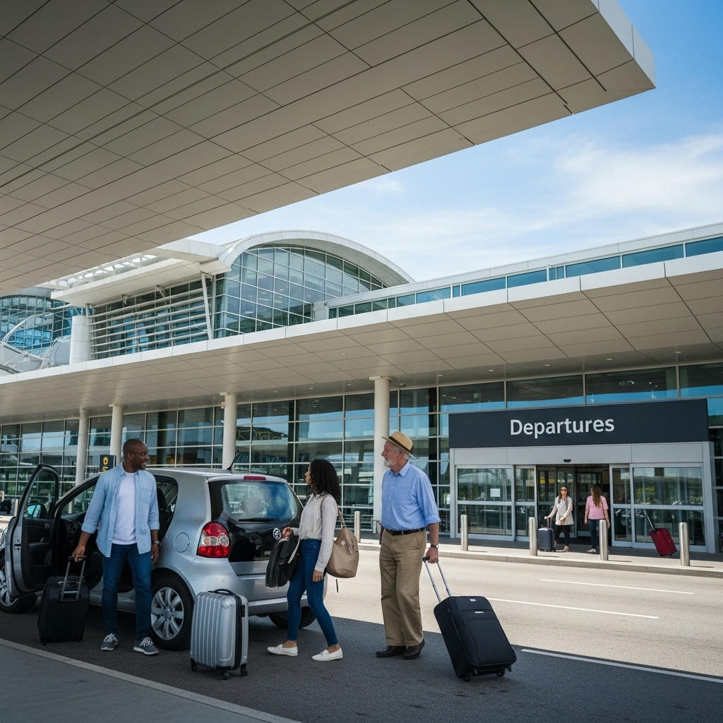 공항 이동 및 출국